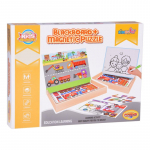 Magnetiline tahvel, koos tarvikutega 2in1, mitmev&auml;rviline