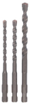 Betooni puur, komplekt Bosch, betoon, keermega, sds-quick, 5 mm x 12 cm