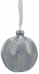 J&otilde;ulupuu ehe Christmas Touch EBC440075, sinine v./valge v., 8 cm, klaas