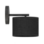 Valgusti seinale Emibig ECO K1, E27, 1 x 15 W, must v., 20 x 20 cm