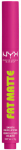 Huulepulk NYX Professional Makeup Fat Matte, 7 g, fluffy fuchsia v.