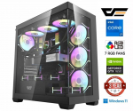 Statsionaarne arvuti Mdata Gaming 90302297 Core i7-11700F, DDR4 16 GB, SSD+HDD 512 GB 2 TB, Nvidia GeForce GTX 1650 4 GB, Windows 11 (kahjustatud pakend)