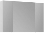 Seinakinnitusega vannitoakapp peegliga Kalune Design Side, valge matt v., 16 cm x 100 cm x 66 cm