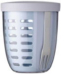 Konteiner toidu jaoks Mepal Fruit & Veggie, 0.6 l, 10.7 cm x 10.7 cm, sinine v.