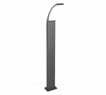 Vabalt seisev v&auml;lisvalgusti Trio Beja, 12.5W, LED, IP44, antratsiit v., 21 cm x 100 cm