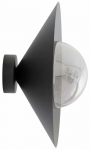Valgusti seinale Emibig Mono K1S 1716/K1S, E14, 1 x 10 W, must v./grafiit v., 30 x 30 cm