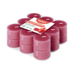 K&uuml;&uuml;nal, l&otilde;hna/teek&uuml;&uuml;nal Bolsius True Scents Pomegranate, 6 h, 18 tk, punane v.