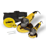 Ketaslihvmasin Powerplus POWX06250, harjadega, 2000 W