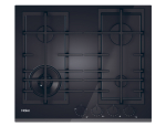 Gaasipliidiplaat Haier 4 seeria Gas On Glass HAVG6BF4TBPB