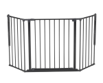 Turvav&auml;rav BabyDan Olaf M, 90 - 140 cm x 71 cm, must v.