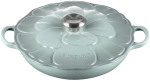 Emailitud malmpott Le Creuset Signature Petal, &Oslash;26 cm, 2.2 l, roheline v.