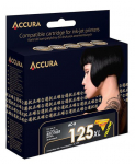 Tindiprinteri kassett Accura LC125XLY, kollane v.