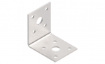 Kinnitusnurk Haushalt, 50 mm x 50 mm x 40 mm x 2 mm