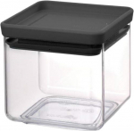 Kuivaine konteiner Brabantia 122309, 0.7 l, l&auml;bipaistev v./must v.