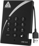K&otilde;vaketas Apricorn Aegis Padlock A25, HDD, 1 TB, must v.