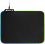 Hiirematt Sharkoon 1337 RGB V2 Gaming Mat 360, 27 cm x 36 cm x 0.3 cm, must v.