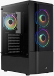 Arvuti korpus AeroCool Quantum v3, must v.