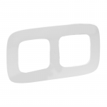 Kahene raam Legrand Allure, valge