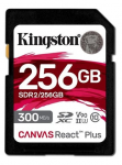 M&auml;lukaart Kingston Canvas React Plus, 256 GB, 300 Mb/s - 260 Mb/s
