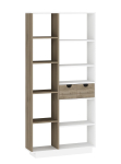 P&otilde;randariiul Kalune Design Luma 550ARN1602, pruun v./valge v., 188.6 cm x 80.4 cm x 25 cm
