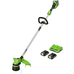 Akuga v&otilde;sal&otilde;ikur-trimmer Greenworks GD24X2LTK2x, 24 V