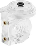 &Uuml;hendus Singularity Computers Protium 2.0 D5 Pump Top - Acrylic, 7.9 cm, l&auml;bipaistev v.