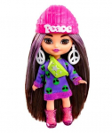 Nukk Mattel Barbie Barbie Extra Mini HLN46 HLN46, 8.3 cm, mitmev&auml;rviline