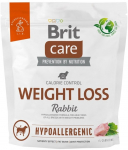 Kuiv koeratoit Brit Care Hypoallergenic Weight Loss Rabbit, k&uuml;&uuml;likuliha, 1 kg