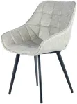Toolide komplekt Kayoom Demi 325 ELZWE, must v./hall v., 56 cm x 59 cm x 88 cm, 2 tk