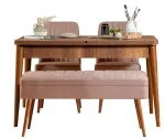 S&ouml;&ouml;gitoa komplekt Kalune Design Vina 0900 - 3, p&auml;hklipuu v./beež v.