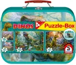 Pusle 4in1 Schmidt Dinos 56495, 24.4 cm x 36 cm, 320 tk, mitmev&auml;rviline