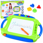 Joonistustahvel Color Word Pad, 4 cm, sinine/roheline