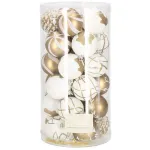 J&otilde;ulupuu m&auml;nguasjade komplekt Springos CA0865, kuldne v., 6 cm, 6 cm, plastik, 30 tk