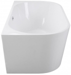 Vann, teisaldatav Besco Vica, 170 cm x 80 cm x 58 cm, valge