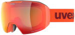Suusa kaitseprillid Uvex Epic Attract CV, punane/roheline/oranž