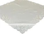 Laudlina ruudukujuline OHG01-1, valge v., 85 x 85 cm