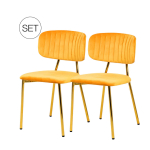 Toolide komplekt Kayoom Giselle 225, matt, oranž v., 51 cm x 47 cm x 80 cm, 2 tk