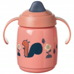 Tilaga tass Tommee Tippee Sippee Love You to The Moon And Back, 300 ml, 7 kuud, plastik/silikoon, roosa