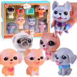 Kujukeste komplekt Funny Pet, 6 tk, mitmev&auml;rviline
