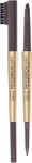 Kulmupliiats Wibo Eyebrow Stylist 3in1, tumepruun v. 2 dark brown