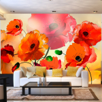 Fototapeet Artgeist Velvet Poppies, 70 cm x 100 cm