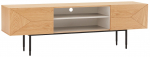 TV-laud Home4you Nate, tamm v., 180 cm x 40 cm x 58 cm