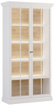 Vitriinkapp Gala Meble Lucca W2D, valge v., 102.5 cm x 40.5 cm x 200 cm