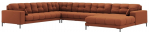 Nurgadiivan Micadoni Mamaia Structured, oranž v., vasak, 327 x 256 cm x 75 cm