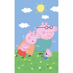 Laste r&auml;tik Peppa Pig RDE-81, sinine/roosa/roheline, 50 cm x 30 cm