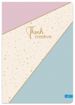 Vihik Lastva CREATIVE, jooneline, A4, 96 lehte, (v&auml;rv/disain valitakse juhuslikult)