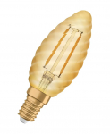 Lambipirn Osram LED, C35, 2400 &deg;K, E14, 1.5 W, 120 lm