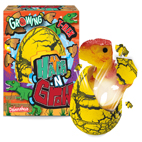 M&auml;ngukujuke, dinosaurus Deluxebase Hatch N Grow T Rex, 11 cm, kollane v.