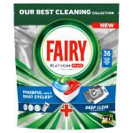 N&otilde;udepesumasina kapslid Fairy Platinum Plus Deep Clean, 36 tk