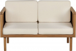 &Otilde;uesohva Beliani Baratti, pruun v./valge v., 122 cm x 65 cm x 76 cm